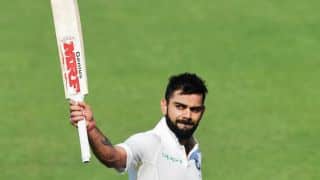 Virat Kohli slams 19th Test hundred; India's lead against Sri Lanka extends to 167 Virat Kohli slams 19th Test hundred; India's lead against Sri Lanka extends to 167